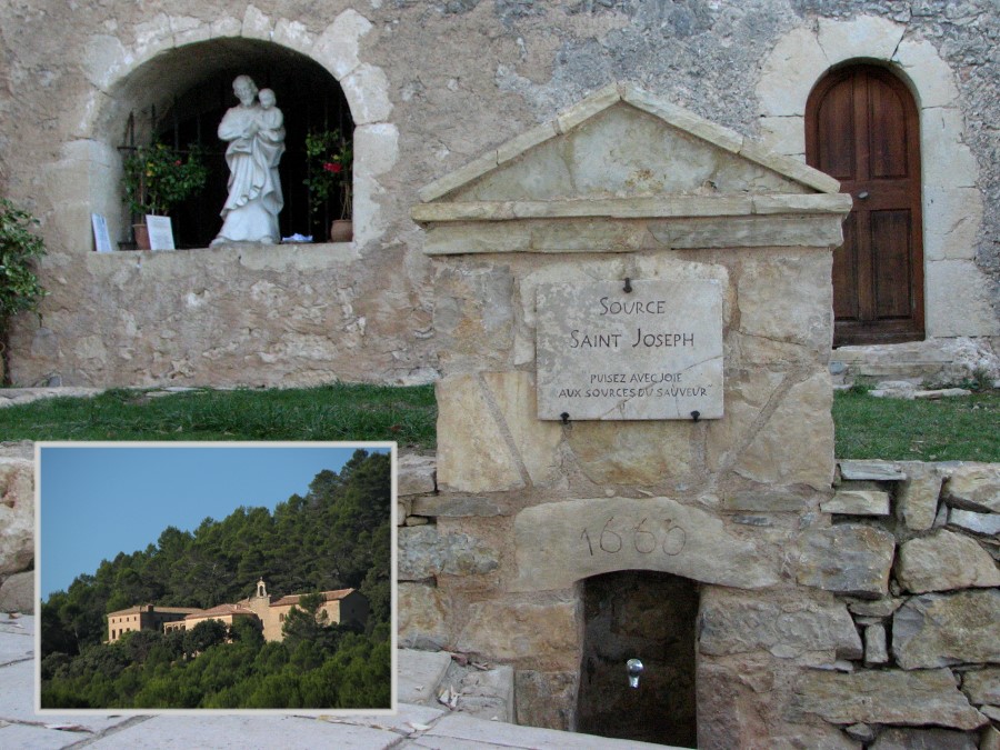 Apparition de Saint Joseph à Cotignac dans le Var (France)