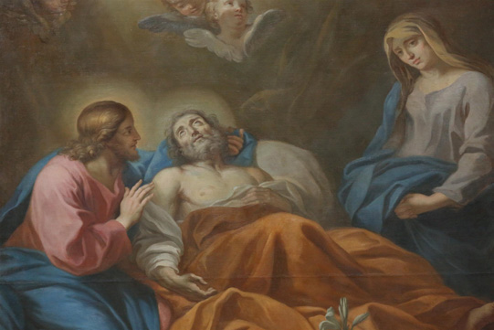 La mort de Saint Joseph