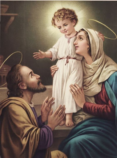 Amour de Saint Joseph pour Jésus et Marie