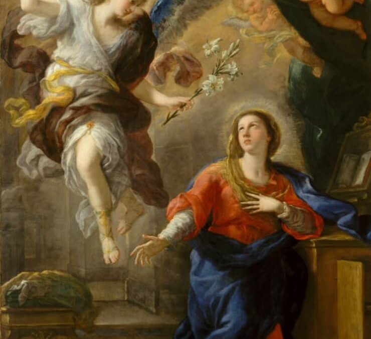 25 Mars : Annonciation de la Sainte Vierge Marie