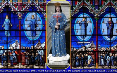 17 janvier, anniversaire de l’apparition de la Sainte Vierge à Pontmain entre la Normandie et la Bretagne