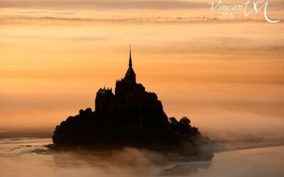 Apparition de St Michel au Mont Gargano (mont San Angelo) en Italie et au Mont Tombe en France (mont St Michel)