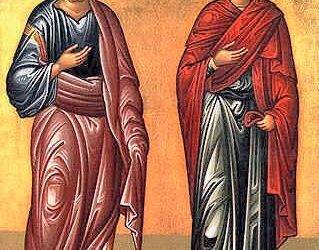 Ste Anne et St Joachim : leur retraite dans la prière