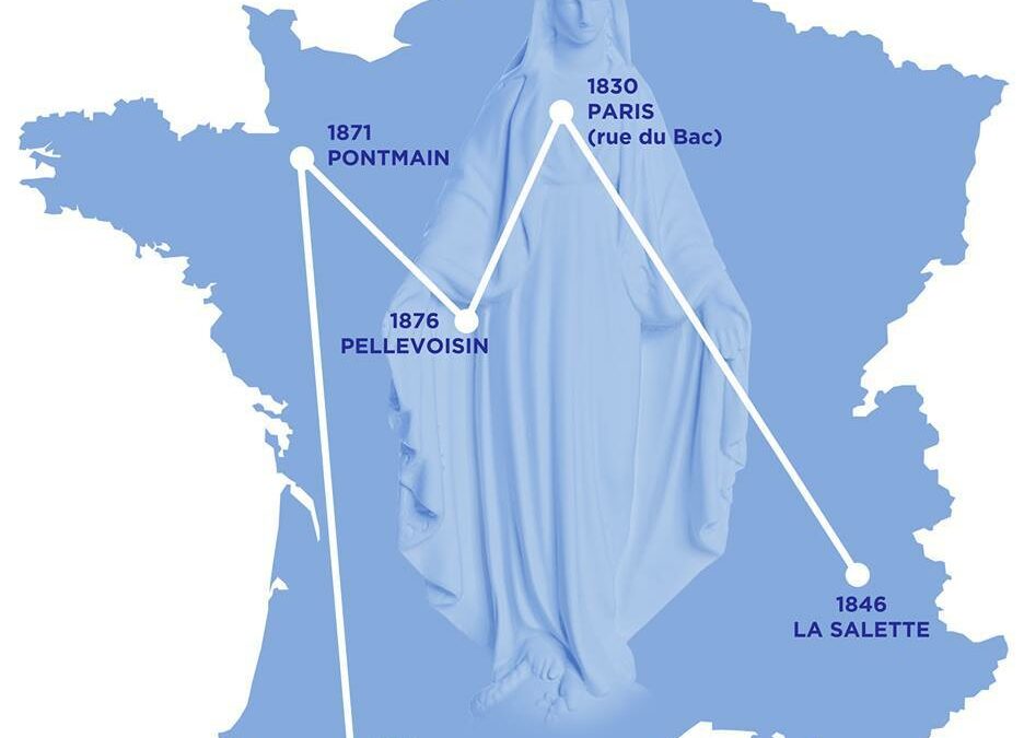 Les apparitions de la Sainte Vierge en France au 19ème siècle