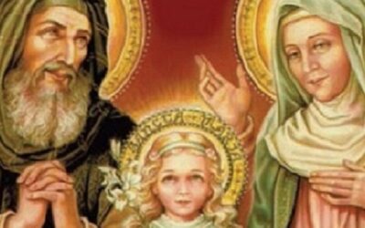 Ste Anne, mort de Saint Joachim