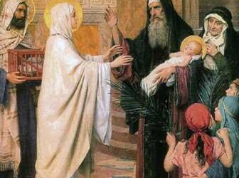 Aujourd’hui, 2 février, fête de la Purification de la Vierge Marie et Présentation de Jésus au Temple.